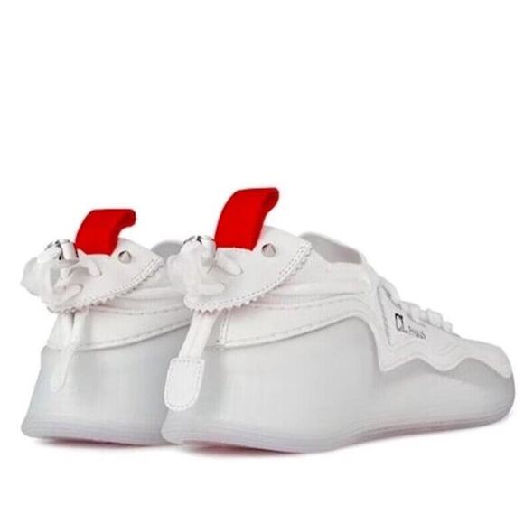 Christian Louboutin Arpoador Flat White Blanco Sneakers Men’s NEW/NIB!! main image 9